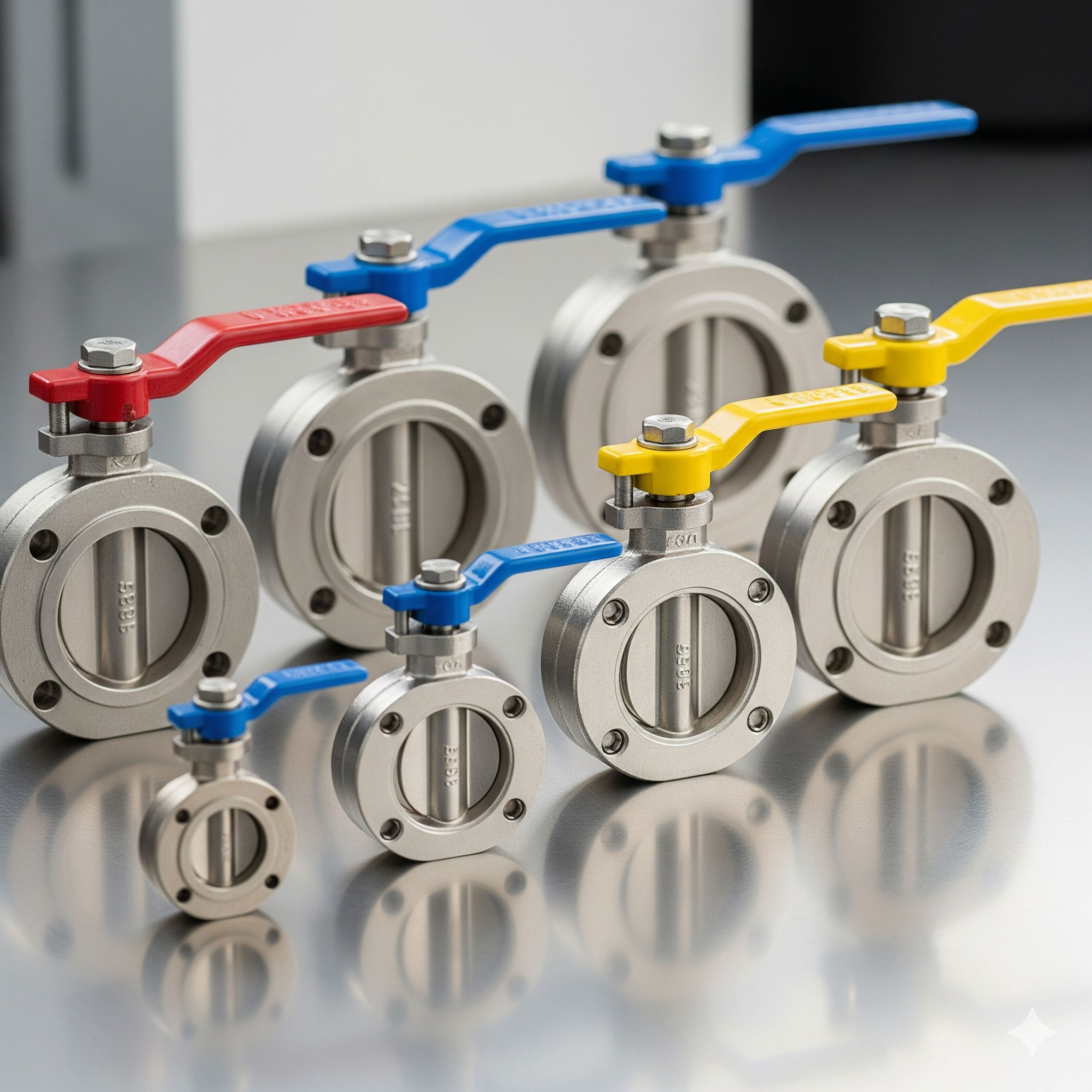 Wafer Butterfly Valve EPDM Lined