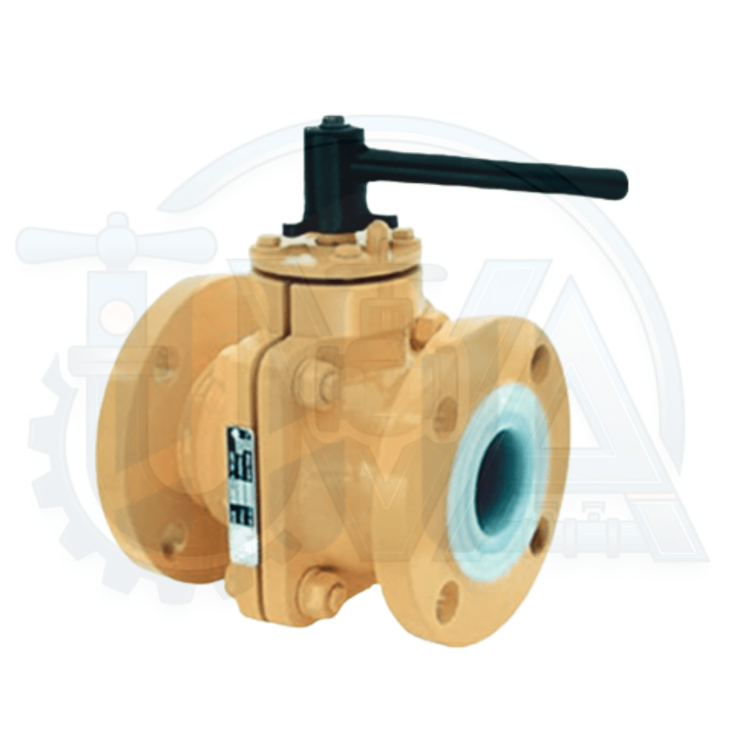 Lined ball valves for industrial applications