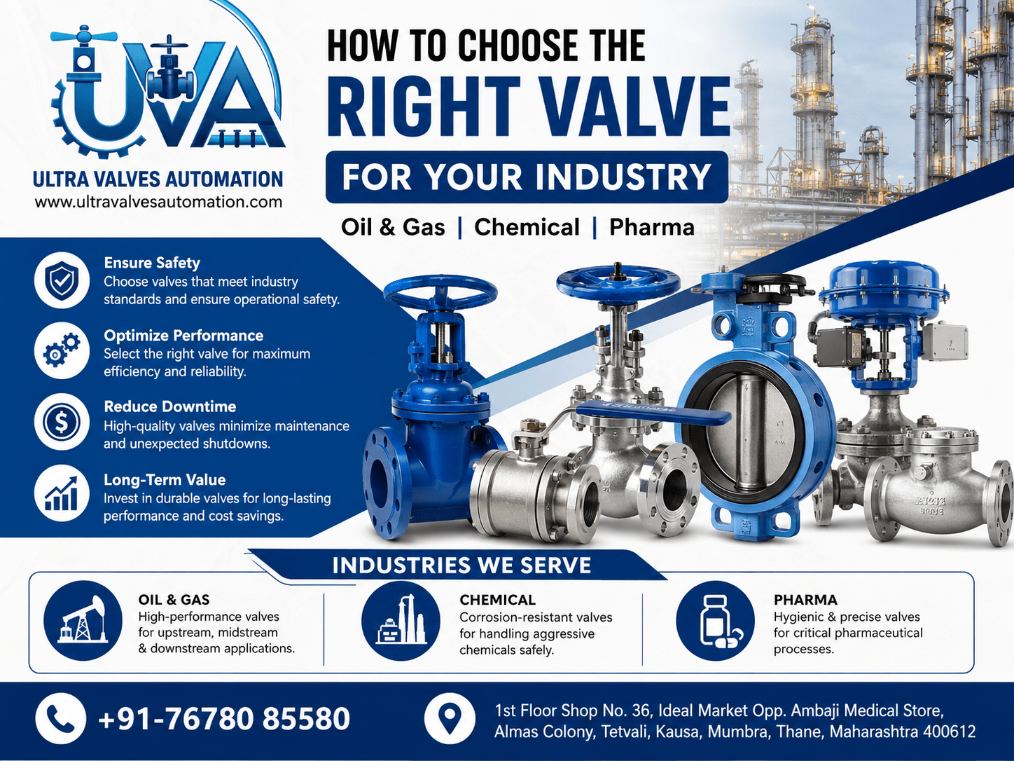 Blogs 2 How to Choose the Right Valve for Your Industry